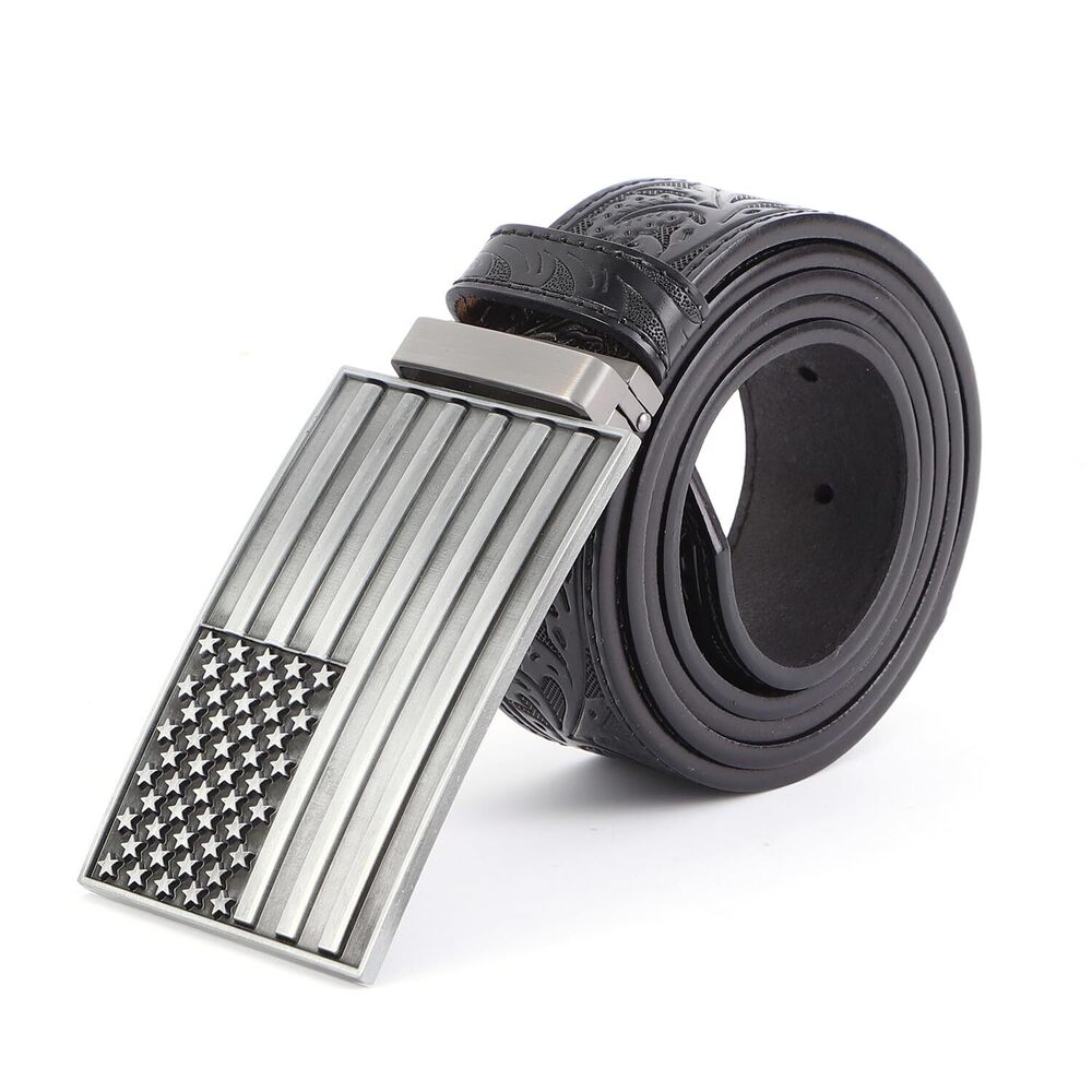 1398 American Flag Square Belt Buckle, Waist Band, Jeans Decorative Leather